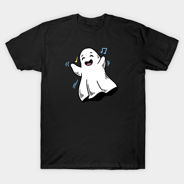 Boogie with the Ghost! T-Shirt by Life2LiveDesign